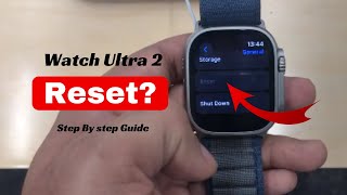 How to Reset Apple Watch Ultra 2 [upl. by Leor]