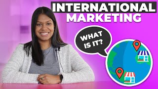 🌎 What is International Marketing  4 Successful Examples 💸 [upl. by Janifer]