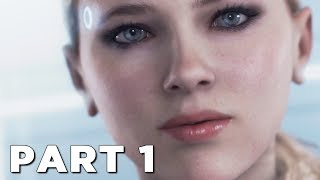 DETROIT BECOME HUMAN Walkthrough Gameplay Part 1  INTRO PS4 Pro [upl. by Coryden]