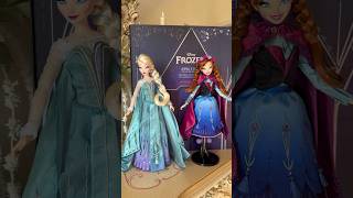 Disney Designer Princess Doll unboxing Part 7✨ Anna amp Elsa ❄️⛄️✨ Frozen edition Which Dolls Next [upl. by Anoblav]