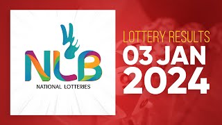 NLB Live Lottery Draw 20240103  0930 PM [upl. by Monagan]