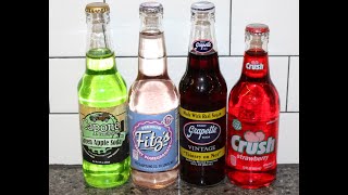 Capone Green Apple Soda Fitz’s Berry Pomegranate Grapette Soda Strawberry Crush Review [upl. by Coral]