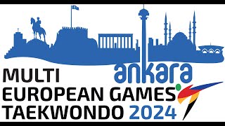 MULTI EUROPEAN GAMES TAEKWONDO 2024  ANKARA  24052024  1st DAY  9 COURT [upl. by Aseefan]