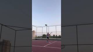 Amatör Tenis performansım Artengo Tennis Ball’s Back [upl. by Hairahs]