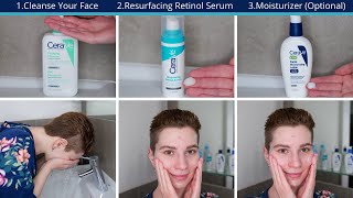 How to use CeraVe Resurfacing Retinol Serum [upl. by Winifred]