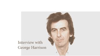 Interview with George Harrison 1987 audio [upl. by Acisey]