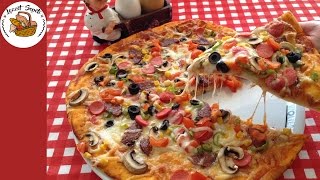 4 Milyon Kişi Tarafından İzlenen En Lezzetli Pizza Tarifi  Evde Pizza hamuru nasıl yapılır [upl. by Petrine851]