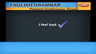 Present Continuous Tense  Learn English Grammar for kids  English Learning [upl. by Meeharb]