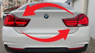 OLED Rückleuchten für den BMW EINBAU  BMW F36 [upl. by Falk519]