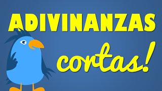 Las 10 mejores ADIVINANZAS CORTAS [upl. by Kurzawa]