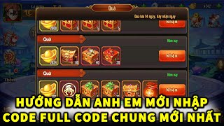 OMG3Q HƯỚNG DẪN ANH EM TÂN THỦ NHẬP CODE FULL CODE CHUNG MỚI NHẤT VÀ KHUI QUÀ SERVER MỚI [upl. by Ainwat250]