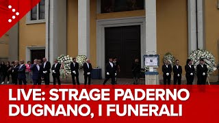 LIVE Strage Paderno Dugnano i funerali diretta video [upl. by Netnerb]