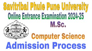 MSc Computer Science Admission Savitribai Phule Pune University 2024 sppu sppuexamnewstoday [upl. by Meaghan]