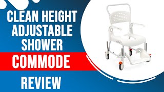 Clean Height Adjustable Shower Commode Review [upl. by Allveta91]