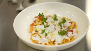 The Dish Cavatelli with Sicilian Trapanese Pesto from Nicholas Elmi at The Pump House [upl. by Blayze]