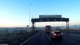 DARTFORD CROSSING 2015  New System [upl. by Enitsirk87]