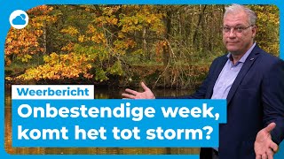 Weerbericht komt het tot storm later in de week [upl. by Rosemari]