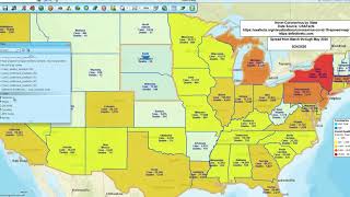 Moving Data Layers Up and Down in Map amp Data  Map Business Online [upl. by Yrokcaz]