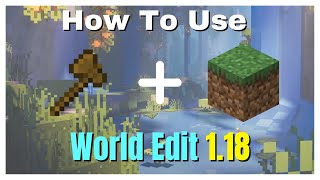 How To Use World Edit In Minecraft 118 [upl. by Edobalo106]