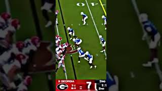 Ole miss upsets Georgia 🔥 [upl. by Leuqcar14]