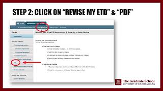 How to Resubmit a Revised PDF in ProQuest Thesis and Dissertation [upl. by Ardnossac]