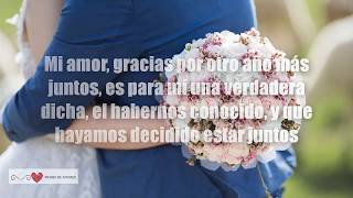 frases de ANIVERSARIO DE BODAS para mi ESPOSO👨‍❤️‍👨 🤵 💕FRASES DE AMORES 💋 [upl. by Metzger]