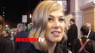 Rosamund Pike on Thunderbirds Are Go and Gone Girl  SBIFF Virtuosos Award 2015 [upl. by Freya681]