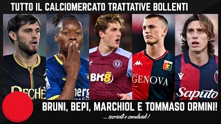 🔴 TUTTO CALCIOMERCATO ZANIOLO ATALANTA TESSMANN THURAM CALAFIORI BARZAGLI LUKAKU BUONGIORNO [upl. by Alhahs]