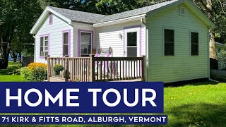 Vermont Home Tour Seasonal Camp in Alburgh VT With Access To Lake Champlain [upl. by Andromada626]