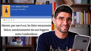 Reazione alle recensioni da 1 stella ai CLASSICI italiani [upl. by Petigny]