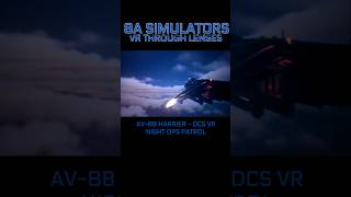 AV8B HARRIER DCS VR  NIGHT PATROL 8asims 8asimulators dcsvr [upl. by Aleel778]