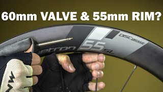 Is a 60mm Presta valve enough for Vision Metron 55 SL rim [upl. by Evelunn]