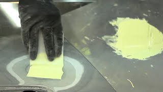 Car Painting Process  How to Repair a Dent [upl. by Celeste]