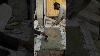 Floor Making floortiles construction skills civilconstruct fast ytshorts [upl. by Dnomed]