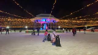 Ice rink  Hyde park London  Winter Wonderland 2022 [upl. by Gish]