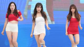 4K 190803 클라썸 미리 직캠 Clawsome Focus 위글위글 헬로비너스Hello venus Fancam By JJaGa DMZ 평화이음 콘서트 철 [upl. by Manup]