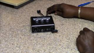 Adding A Subwoofer Using A Behringer UM2 Audio Interface [upl. by Tella584]