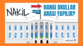 Lise Türleri Arasında Nakil Hangi Okullara Yapılabilir ✈️ [upl. by Janean]