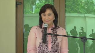 VP Leni Gives Statement on Allegations Made by Bikoy [upl. by Eimrej]