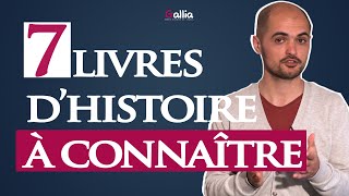 7 LIVRES dHistoire de France à connaître  📖📚 [upl. by Solley]