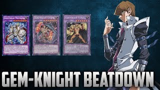 YuGiOh Duel Links  GemKnight Beatdown [upl. by Ursuline]