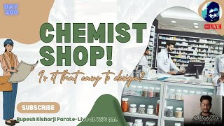 Chemist shop Is it that easy to design  How to design chemist shop  Rupesh ranges [upl. by Yorgerg]