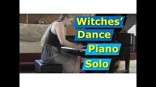 Witches Dance Piano Solo Op 17 No 2 Edward MacDowell By Jessica Raspolich [upl. by Ybreh]