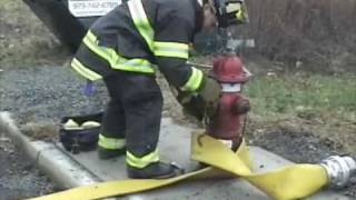 FIREFIGHTER TRAINING  FIRE HYDRANT [upl. by Akeber]