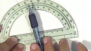 How to use a protractor [upl. by Raynard]