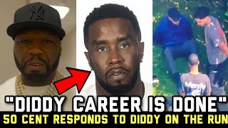 50 Cent RESPONDS To Diddy On The Run After House Gets RAIDED By Federal Agents In Miami [upl. by Lasala271]