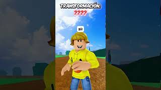 ¡Él necesita elegir una transformación permanente en Blox Fruits 🏓 shorts [upl. by Anirdnajela]