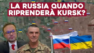 LA RUSSIA QUANDO RIPRENDERÀ KURSK ANALISI con GEN CHIAPPERINI e A MADDALUNO [upl. by Ojyma260]