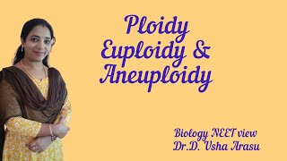 Ploidy Euploidy amp Aneuploidy easy tricks to remember [upl. by Nnyleak462]