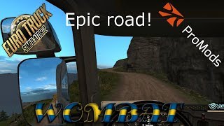 ETS2  Lowbed cargo outta the Kirkenes Quarry [upl. by Qidas]